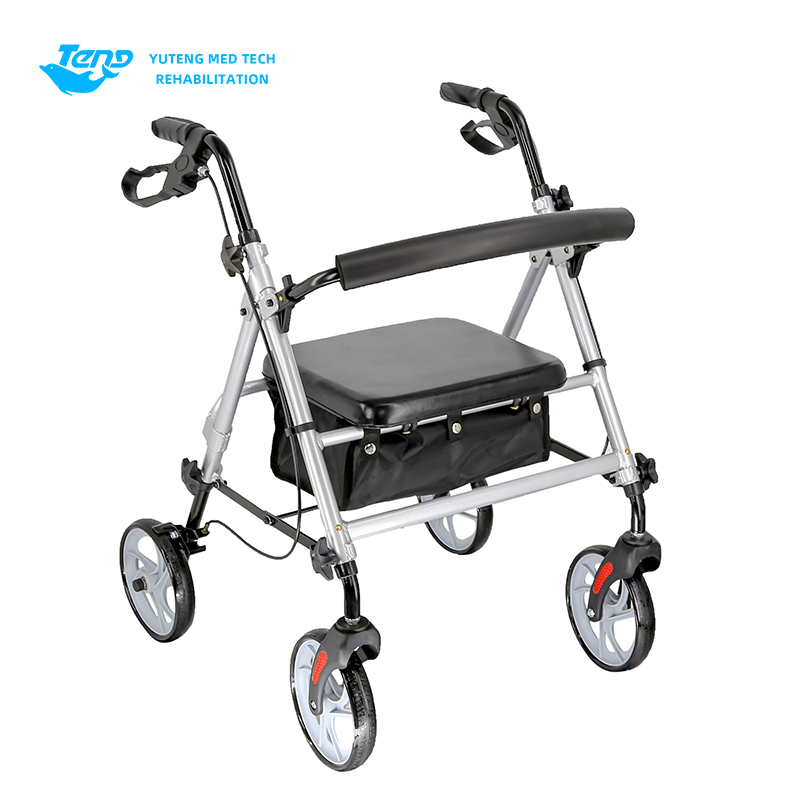 Ano ang isang 4-wheel rollator walker? Paano ko maaayos ang preno sa aking rollator?