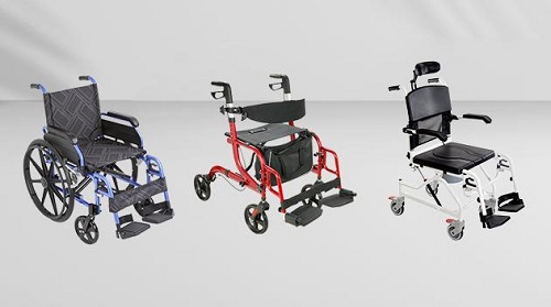Ano ang pagkakaiba sa pagitan ng isang rollater walker na may basket at isang wheelchair?