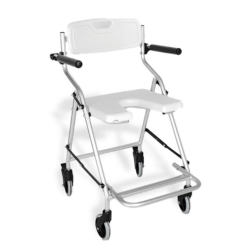 Ano ang pagkakaiba sa pagitan ng upuan ng commode ng aluminyo at isang upuan ng commode ng bakal?