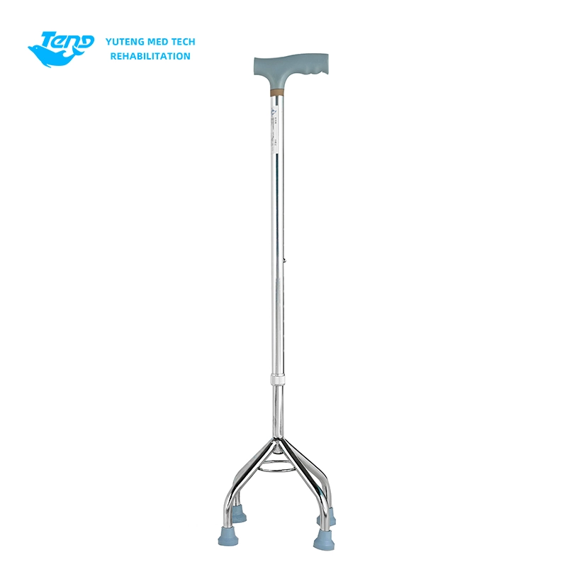 Aluminyo alloy four-legged crutch