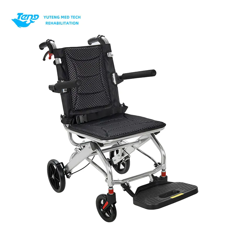 Foldable lightweight wheelchair