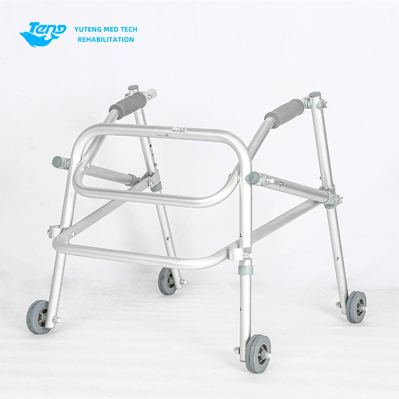 Four-wheel aluminyo alloy walker