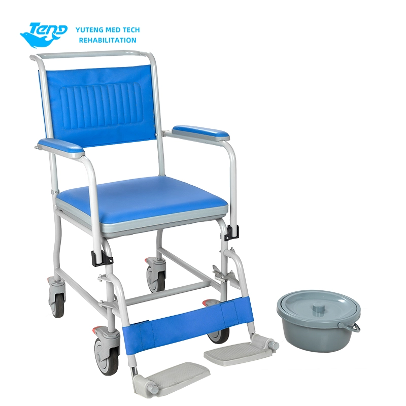Taas na nababagay na upuan ng commode