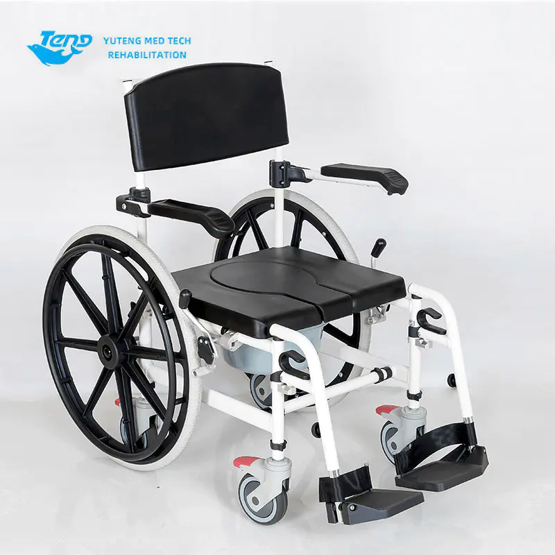 Shower commode chair