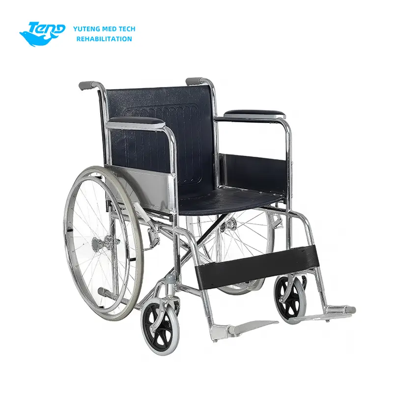 Manu -manong wheelchair ng bakal