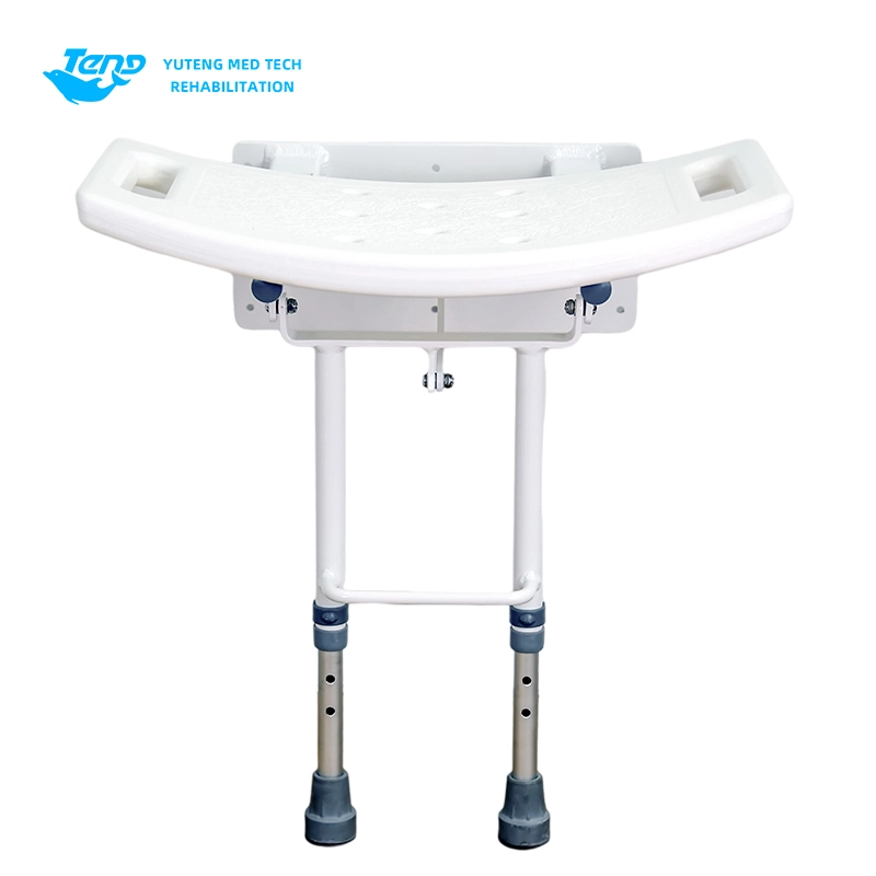 Wall-mount na natitiklop na upuan ng shower